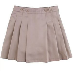 🙂NWT Chaps Girls Pleated Skirt w/ attached shorts